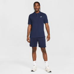 NIKE Club Poloshirt Herren 451 - obsidian/white L