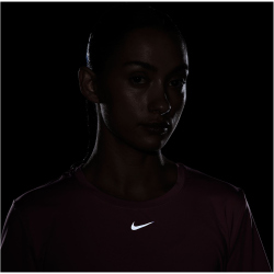 NIKE One Classic Dri-FIT kurzarm Fitness-Trainingsshirt Damen 699 - elemental pink/black L