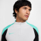 NIKE Strike Dri-FIT 1/2-Zip Global Fußball Trainingsshirt Herren 025 - photon dust/black/dynamic turq L
