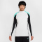 NIKE Strike Dri-FIT 1/2-Zip Global Fußball Trainingsshirt Herren 025 - photon dust/black/dynamic turq XL