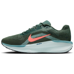 NIKE Winflo 11 Laufschuhe Herren 300 - vintage green/magic ember-denim turq 42.5