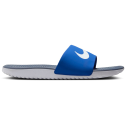 NIKE Kawa Badelatschen Jungen 402 - game royal/white-thunder blue-white 38.5