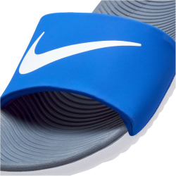 NIKE Kawa Badelatschen Jungen 402 - game royal/white-thunder blue-white 38.5