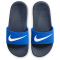 NIKE Kawa Badelatschen Jungen 402 - game royal/white-thunder blue-white 38.5