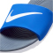 NIKE Kawa Badelatschen Jungen 402 - game royal/white-thunder blue-white 38.5