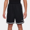 NIKE DNA Dri-FIT Basketballshorts Jungen 010 - black/white S (128-137 cm)