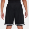 NIKE DNA Dri-FIT Basketballshorts Jungen 010 - black/white S (128-137 cm)