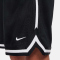 NIKE DNA Dri-FIT Basketballshorts Jungen 010 - black/white S (128-137 cm)