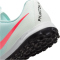 NIKE Jr. Phantom GX 2 Academy TF Multinocken-Fußballschuhe Kinder 300 - mint/atomic red-off noir 38.5
