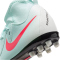 NIKE Jr. Phantom Luna 2 Academy AG Fußballschuhe Kinder 300 - mint/atomic red-off noir 36.5
