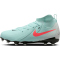 NIKE Jr. Phantom Luna 2 Academy FG/MG Fußballschuhe Kinder 300 - mint/atomic red-off noir 32