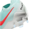 NIKE Phantom GX 2 Pro FG Fußballschuhe 300 - mint/atomic red-off noir 41