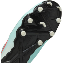 NIKE Jr. Phantom GX 2 Academy FG/MG Fußballschuhe Kinder 300 - mint/atomic red-off noir 32