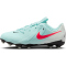 NIKE Jr. Phantom GX 2 Academy FG/MG Fußballschuhe Kinder 300 - mint/atomic red-off noir 32