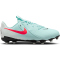 NIKE Jr. Phantom GX 2 Academy FG/MG Fußballschuhe Kinder 300 - mint/atomic red-off noir 32