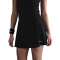 NIKE Victory Dri-FIT Mid-Waist Skort Damen 010 - black/white XS