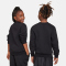 NIKE Sportswear Club Fleece Sweatshirt Kinder 010 - black/white S (128-137 cm)