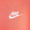 NIKE Sportswear Club Fleece Oversized Sweatshirt Kinder 814 - magic ember/white S (128-137 cm)