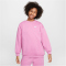 NIKE Sportswear Club Fleece Oversized Sweatshirt Kinder 646 - magic flamingo/white XL (158-170 cm)