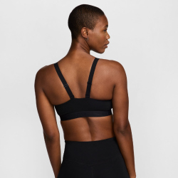 NIKE Indy Medium Support Padded Adjustable Sport-BH Damen 010 - black/black XS