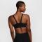 NIKE Indy Medium Support Padded Adjustable Sport-BH Damen 010 - black/black XS