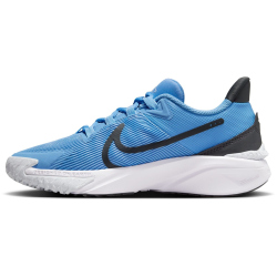 NIKE Star Runner 4 Laufschuhe Kinder 408 - blue beyond/anthracite-blue tint-white 36.5