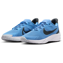 NIKE Star Runner 4 Laufschuhe Kinder 408 - blue beyond/anthracite-blue tint-white 38