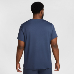 NIKE UV Miler Dri-FIT kurzarm Laufshirt Herren 437 - thunder blue/reflective silv S
