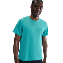 NIKE UV Miler Dri-FIT kurzarm Laufshirt Herren 345 - dusty cactus/reflective silv M