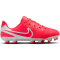 NIKE Jr. Tiempo Legend 10 Club FG/MG Fußballschuhe Jungen 800 - hot lava/white 36