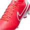 NIKE Tiempo Legend 10 Club FG/MG Fußballschuhe Herren 800 - hot lava/white 42.5