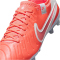 NIKE Tiempo Legend 10 Pro AG Fußballschuhe 800 - hot lava/white 41