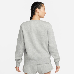 NIKE Sportswear Phoenix Fleece Crewneck Sweatshirt Damen 063 - dk grey heather/sail XL