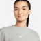 NIKE Sportswear Phoenix Fleece Crewneck Sweatshirt Damen 063 - dk grey heather/sail XL