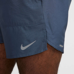 NIKE Stride Dri-FIT 7" Brief-Lined Laufshorts Herren 437 - thunder blue/black/reflective silv L