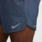 NIKE Stride Dri-FIT 7" Brief-Lined Laufshorts Herren 437 - thunder blue/black/reflective silv L