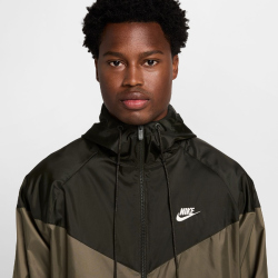 NIKE Sportswear Windrunner Kapuzenjacke Herren 222 - medium olive/sequoia/sail M