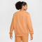 NIKE Sportswear Club Fleece Crew Sweatshirt Herren 856 - copper moon/white L