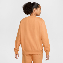 NIKE Sportswear Club Fleece Crew Sweatshirt Herren 856 - copper moon/white XXL