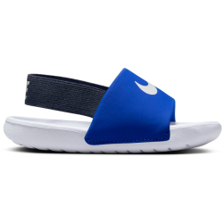 NIKE Kawa Badelatschen Baby 402 - game royal/white-thunder blue-white 27