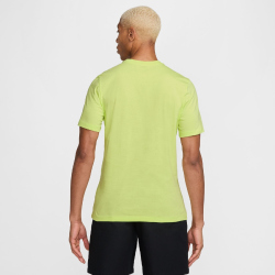 NIKE Sportswear Freizeit T-Shirt Herren 736 - lt lemon twist/black M