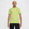 NIKE Sportswear Freizeit T-Shirt Herren 736 - lt lemon twist/black M
