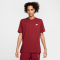 NIKE Sportswear Freizeit T-Shirt Herren 677 - team red/white S