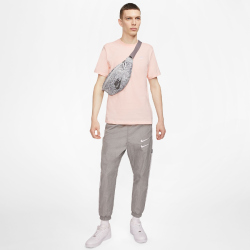 NIKE Sportswear Freizeit T-Shirt Herren 664 - washed coral/white M