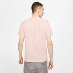 NIKE Sportswear Freizeit T-Shirt Herren 664 - washed coral/white M
