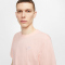 NIKE Sportswear Freizeit T-Shirt Herren 664 - washed coral/white M