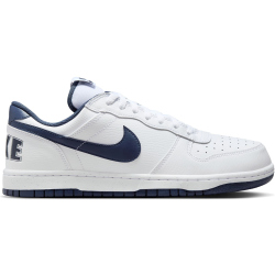 NIKE Big Low Sneaker Herren 140 - white/midnight navy 38.5