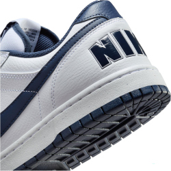 NIKE Big Low Sneaker Herren 140 - white/midnight navy 38.5