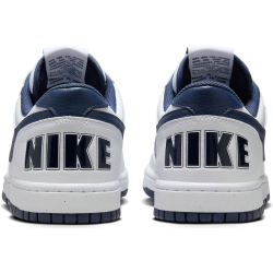 NIKE Big Low Sneaker Herren 140 - white/midnight navy 38.5