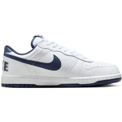 NIKE Big Low Sneaker Herren 140 - white/midnight navy 47.5